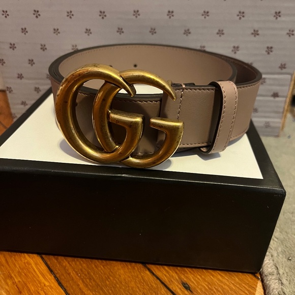 Gucci Accessories - Gucci belt dusty pink. Wide width